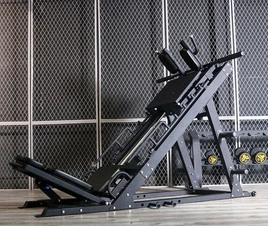 Hack Squat and Leg Press Machine Combo