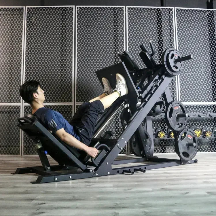 Hack Squat and Leg Press Machine Combo