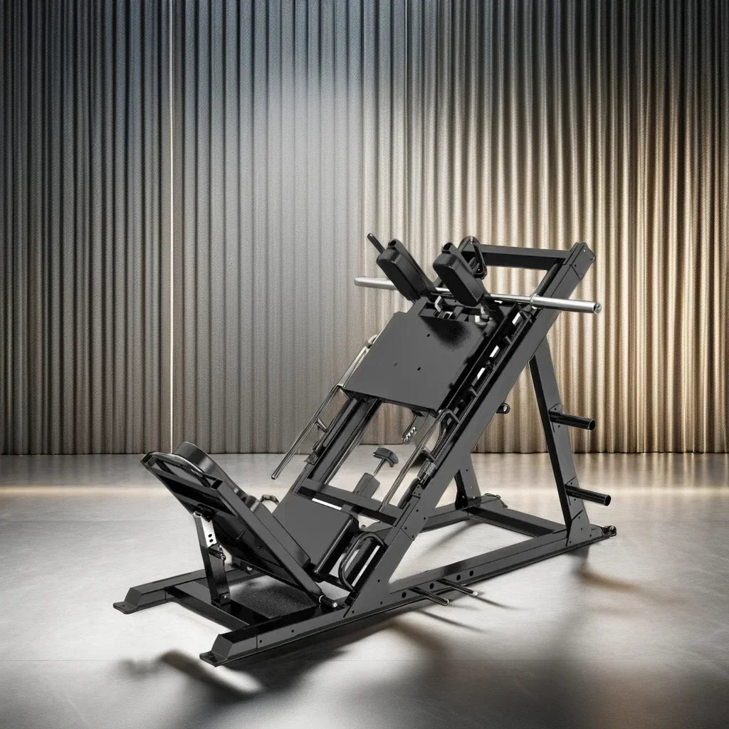 Hack Squat and Leg Press Machine Combo