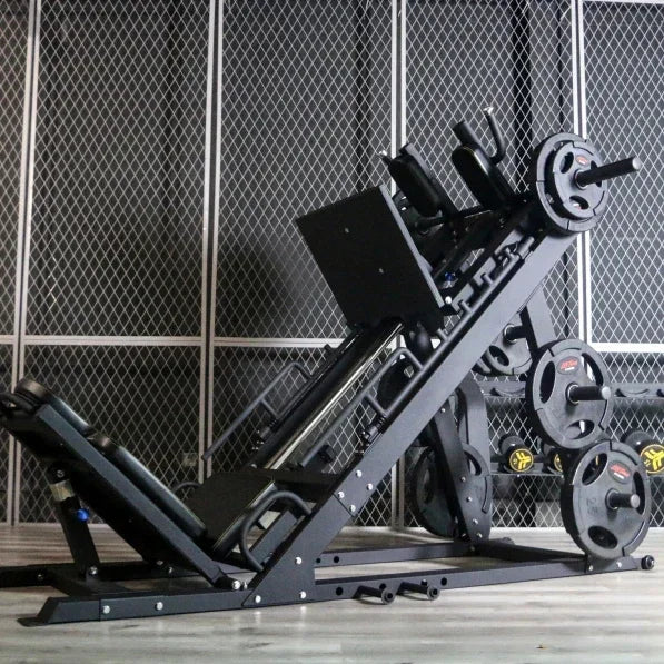 Hack Squat and Leg Press Machine Combo