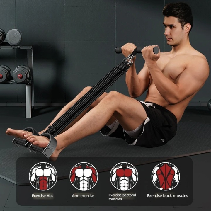 Resistance Band Rowing Trainer