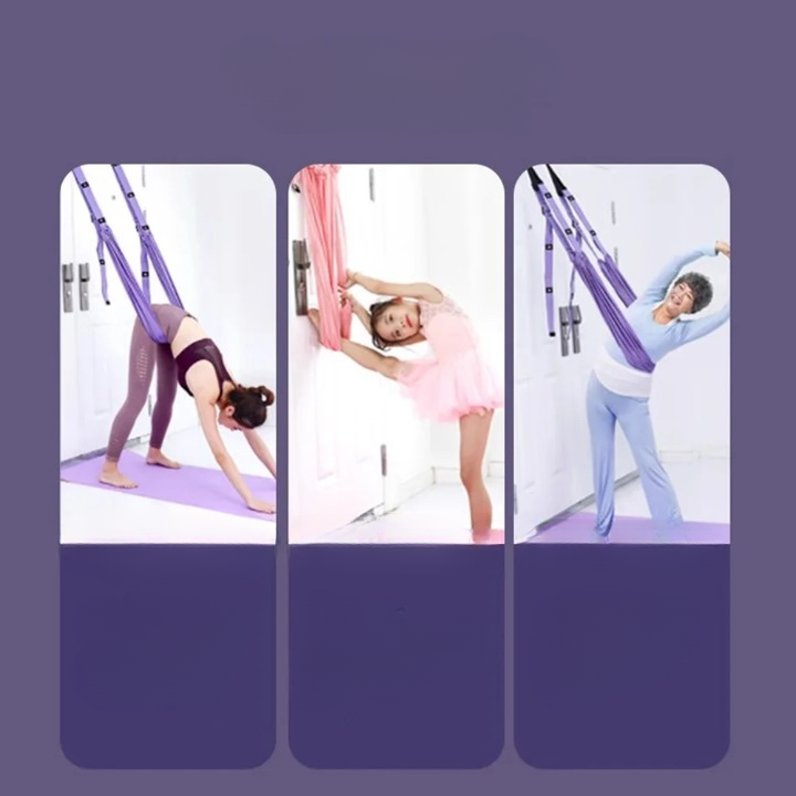 Yoga Sling – Adjustable Aerial Stretch Trainer